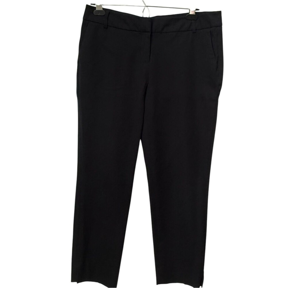 Halogen Black Tapered Ankle Trouser Dress Pants. 10.